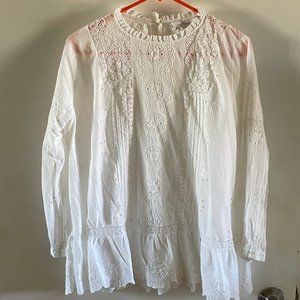 Zara Long-Sleeved Blouse